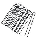 20 Pieces U-shaped Barrettes Crimped Waved Updo Hair Pin Black Lady Women for Wedding Parrty DIY Hair Style Clip