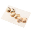 3 Pairs Women Gold Geometric Dangle Drop Ear Stud Earrings Party Jewelry