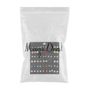 30 Pairs Multicolor Disc Ball Earrings Set for Girls Hypoallergenic Earrings