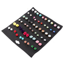 30 Pairs Multicolor Disc Ball Earrings Set for Girls Hypoallergenic Earrings
