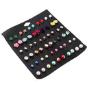 30 Pairs Multicolor Disc Ball Earrings Set for Girls Hypoallergenic Earrings
