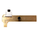 Mini Metal Scale Brass Sliding Gauge Vernier Caliper Ruler Pocket Measuring Tool Useful Hand Tool