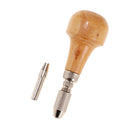 Jewelers Pin Vise Vice Wooden Handle Twisting Wire Wrapping Collet Watches