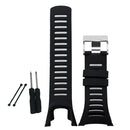 Soft Rubber Wristwatch Bands Strap For SUUNTO Ambit Series Black Replacement