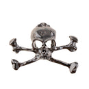 Punk Metal Skull Collar Pins Women Brooch Lapel Pin Men Suit Accessories