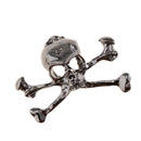 Punk Metal Skull Collar Pins Women Brooch Lapel Pin Men Suit Accessories