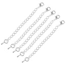 10 Pieces 6mm Cylinder Magnetic Lobster Clasp Extender Chain Jewelry Making