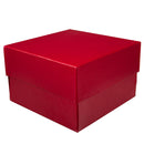 Vintage Red Wood Single Watch Case Storage Wooden Box with Removable Cushion
