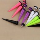 10Pcs 18G Fake Cheater Ear Taper Stretcher Plugs Stretching Tunnels Jewelry