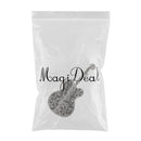 Guitar Lapel Pins Violin Beautiful Black Enamel Brooches Clothing Jewelry