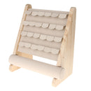Wood Earring Display Stand Earrings Holder Showcase T-Bar Bracelet Holder