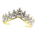 Baroque Gold Vintage Tiaras and Crowns for Women Wedding Bridal Headbands