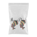 Fashion Unique African Women Lady Head Wrap Wood Hook Dangle Drop Earrings