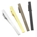 4 Pieces Men Metal Tie Clip Bar Necktie Pin Clasp Clamp Wedding Charm Gifts