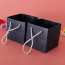 2pcs Candy Box Paper Gift Wedding Party Favors with Braided Rope Handles