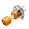 H4 BA20D LED COB Motorcycle Bike Hi/Lo DC12V-24V High Bright Headlight Fog Lamp