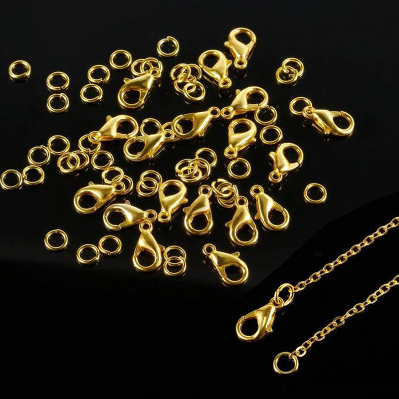 1 Roll Stainless Steel Cable Chain Necklace For Men Women DIY Crafting Gold