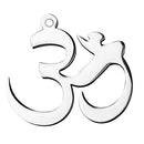 Stainless Steel Gymnastics Sanskrit Design Buddha Charms Pendant Necklace