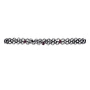 12 Pieces Elastic Tattoo Choker Stretch Hippy Chain Necklace With Crystal