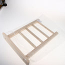Wooden Jewelry Display Hanging Rack Stand Earrings Necklace Organizer Holder