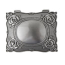 Vintage Jewelry Box Rose Flower Sculpture Trinkets Chest Jewellery Organizer