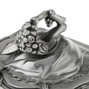 Vintage Classic Flower Sculpture Trinkets Chest Jewelry Box Organizer 10x9cm
