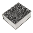 Retro Flower Sculpture Trinkets Chest Jewelry Box Organizer 9 X 7.5 X 3.5cm