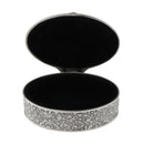 Retro Flower Sculpture Trinkets Chest Jewelry Box Organizer 10 X 7.5 X 3.5cm