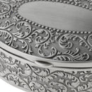 Retro Flower Sculpture Trinkets Chest Jewelry Box Organizer 10 X 7.5 X 3.5cm