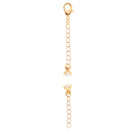 5pcs Smooth Round Ball Magnetic Clasp With Extender Chain For Necklace DIY