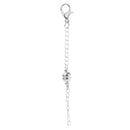 5pcs Silver Plated Strong Round Magnetic Clasps Chain Jewellery Findings
