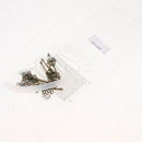 10pcs Vintage Bronze Charms Key Flower Pendant Craft DIY Necklace 64x20mm