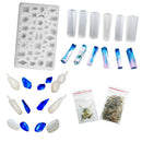 118 Pieces Assorted Jewelry Silicone Molds And Screw Eye Pins Jewelry Making