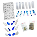 118 Pieces Assorted Jewelry Silicone Molds And Screw Eye Pins Jewelry Making