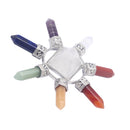 Energy Pyramid for Protection & Heal- Meditation Crystal Quartz Chakas B