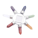 Energy Pyramid for Protection & Heal- Meditation Crystal Quartz Chakas B