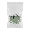 50pcs Green Wood leaf Bead DIY Wooden Craft For Children Kids Jewlery Making