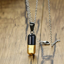 Cremation Jewelry Capsule Cross Pill Case Urn Pendant Ash Keepsake Necklace
