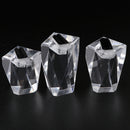 3pcs/Set Modern Jewelry Displays for Show Ring Holder Clear Acrylic Showcase