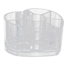 Heart Acrylic Cosmetic Organizer Makeup Box Holder Jewelry Storage Case