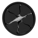 Silicone Mini Holder Storage Winder Case Stretch Earbud Earphone Wrap Black