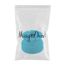 Silicone Mini Holder Storage Winder Case Stretch Earbud Earphone Wrap Blue
