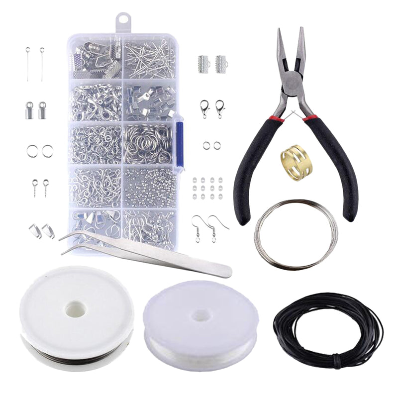 1 Set Box Storage Jump Ring Jewelry Making Tool Craft Starter Plier Beading