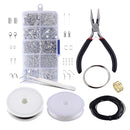 1 Set Box Storage Jump Ring Jewelry Making Tool Craft Starter Plier Beading