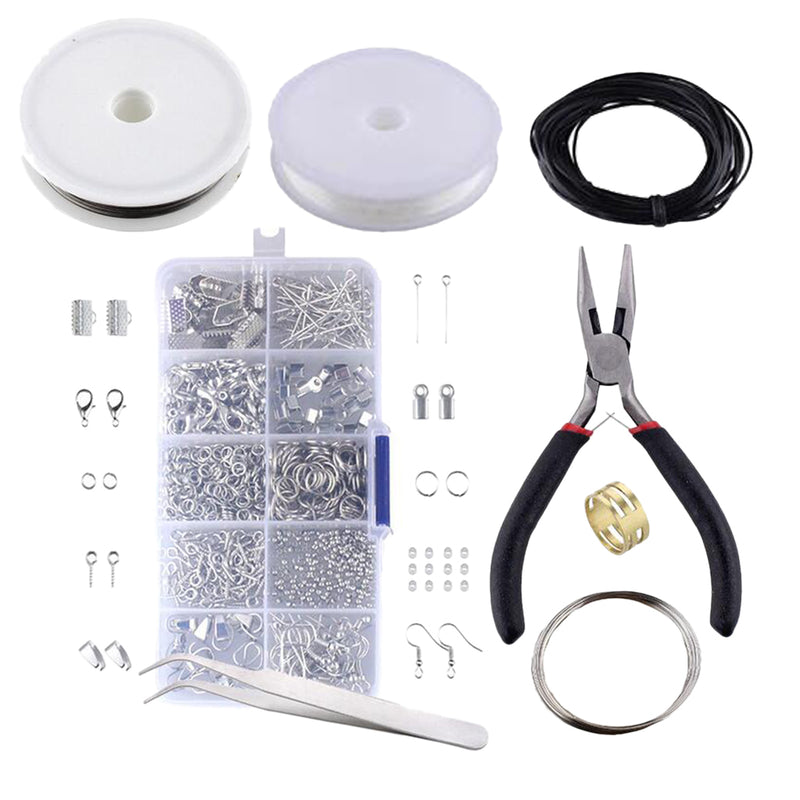 1 Set Box Storage Jump Ring Jewelry Making Tool Craft Starter Plier Beading