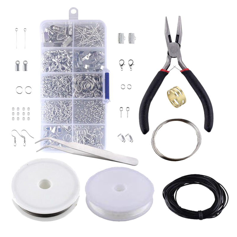 1 Set Box Storage Jump Ring Jewelry Making Tool Craft Starter Plier Beading