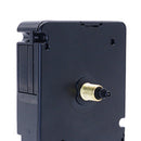 Plastic 17mm Shaft Mechanism Quartz Wall Clock Movement with Set for Watchmaker Replace