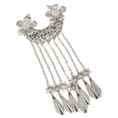 Traditional Chinese Long Tassel Dangle Alligator Hairpin Hairclip Hair Jewelry