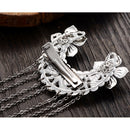 Traditional Chinese Long Tassel Dangle Alligator Hairpin Hairclip Hair Jewelry
