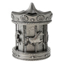 Vintage Exquisite Metal Piggy Bank/Savings/Coin/Money Box Mini Carousel